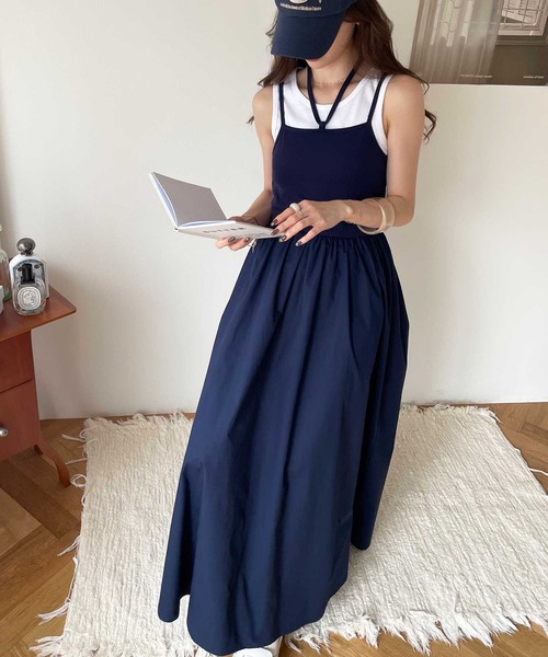 GeeRA 「GeeRA」 キャミソールワンピース X-LARGE ピンク レディース - 画像 (5)