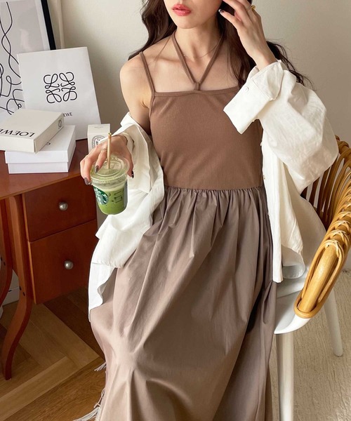 GeeRA 「GeeRA」 キャミソールワンピース X-LARGE ピンク レディース - 画像 (8)