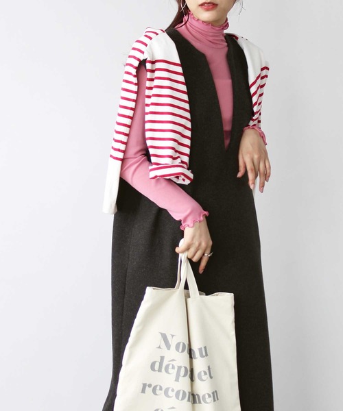 GeeRA 「GeeRA」 サロペットスカート MEDIUM ベージュ レディース - 画像 (6)