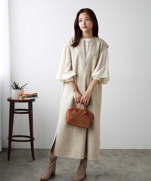 GeeRA 「GeeRA」 サロペットスカート MEDIUM ベージュ レディース - 画像 (7)