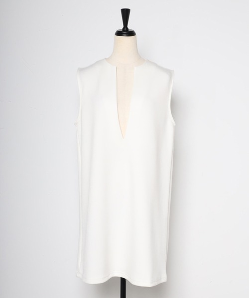 Bonjour Sagan 「Bonjour Sagan」 ノースリーブワンピース FREE ブラック レディース - 画像 (2)