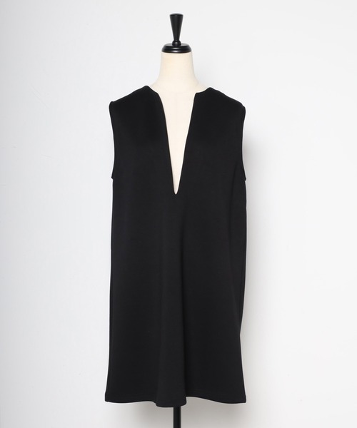 Bonjour Sagan 「Bonjour Sagan」 ノースリーブワンピース FREE ブラック レディース - 画像 (4)