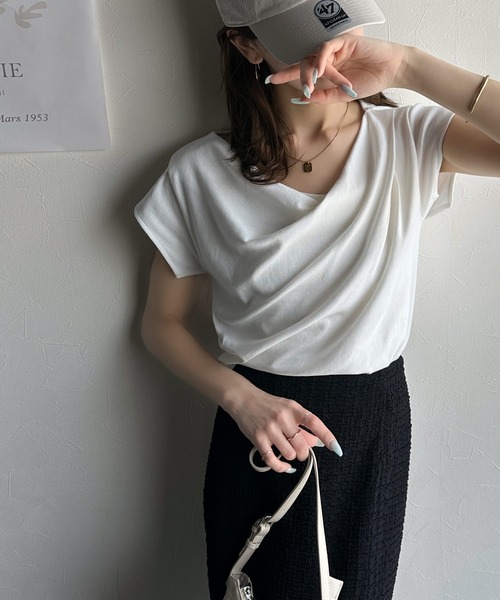 classicalelf 「classicalelf」 半袖カットソー SMALL オートミール レディース - 画像 (5)