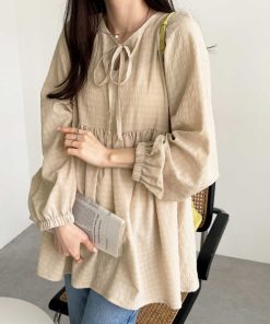 GeeRA 「GeeRA」 ドルマンスリーブワンピース LARGE ベージュ レディース