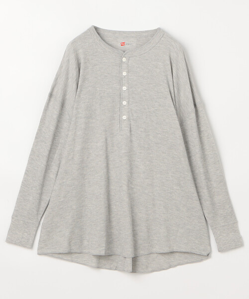 FREAK'S STORE tシャツ 限定展開 Hanes/ヘインズ ワッフルヘンリーネック(カットソー) レディース - 画像 (3)