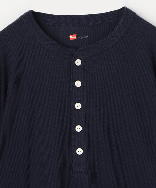 FREAK'S STORE tシャツ 限定展開 Hanes/ヘインズ ワッフルヘンリーネック(カットソー) レディース - 画像 (7)