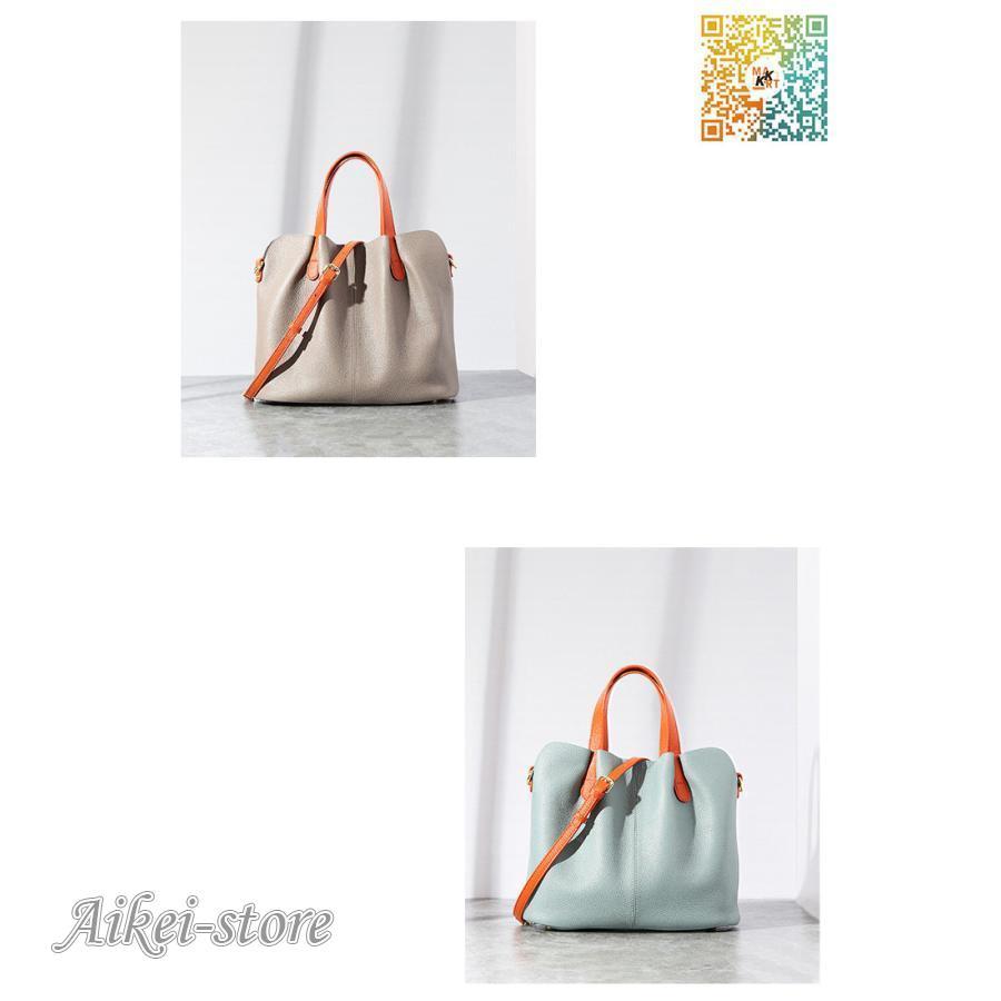 本革 トートバッグ レディース レザーバッグ ショルダーバッグ 革バッグ かばん 通勤 通学 大人 20代30代40代50代 - 画像 (7)