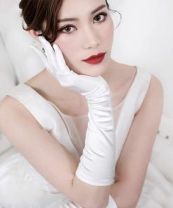 ショート グローブ 結婚式 ウエディング おしゃれ ウェディンググローブ サテン 光沢感 サテングローブ ロング ショートグローブ ロンググ