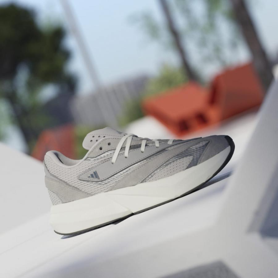 adidas アディダス ライトストライド IH8606 レディース スニーカー : グレー×ミデアムグレー - 画像 (6)