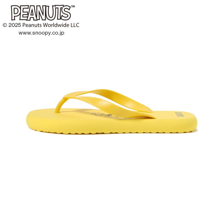 PEANUTS ピーナッツ スヌーピー TRPNビーチサンダルYL TRPN BS3005YL マリン ビーチサンダル - 画像 (2)