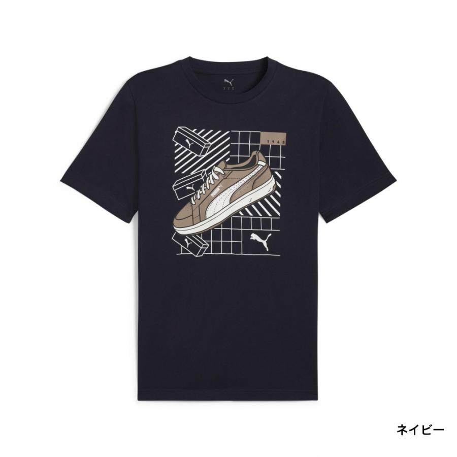 PUMA プーマ メンズ 半袖 Tシャツ GRAPHICS スニーカー 687691 スポーツウェア - 画像 (2)