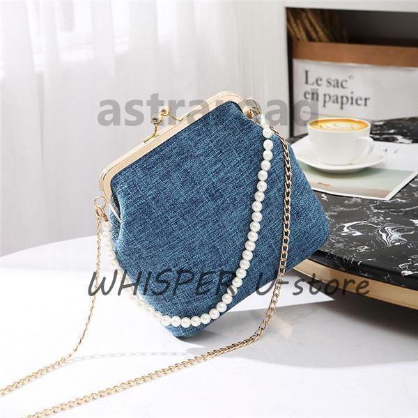 イブニングバッグ パーティーバッグ 2WAY 成人式 ミニバッグ がま口 お呼ばれ ハンドバッグ 女子会 フォーマル 結婚式 ショルダーバッグ - 画像 (3)