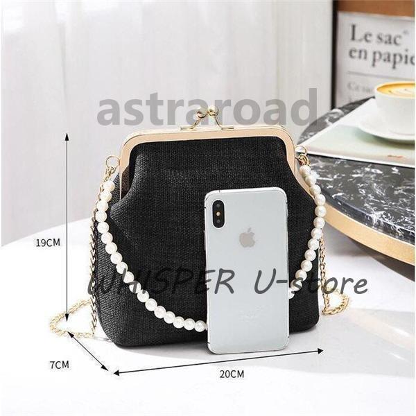 イブニングバッグ パーティーバッグ 2WAY 成人式 ミニバッグ がま口 お呼ばれ ハンドバッグ 女子会 フォーマル 結婚式 ショルダーバッグ - 画像 (6)