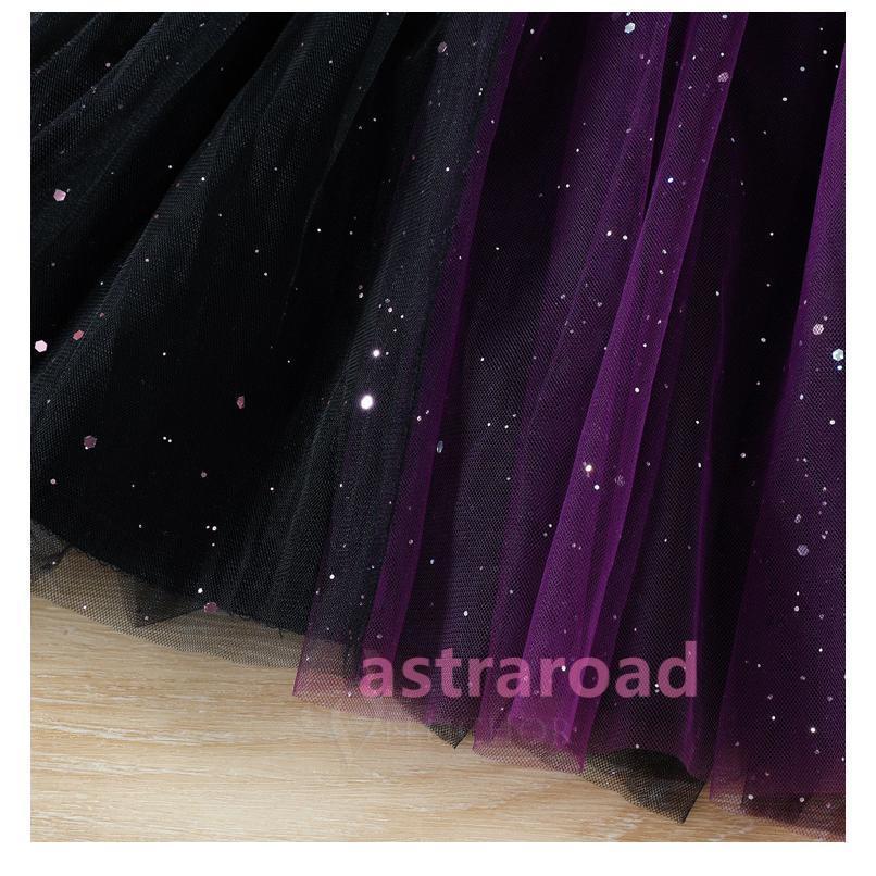 衣装 女の子 子供ドレス チュール ワンピース ベビー 赤ちゃん マント ポンチョ 悪魔 天使 幽霊 柄 カボチャ 服 こうもり 南瓜 海賊 - 画像 (6)