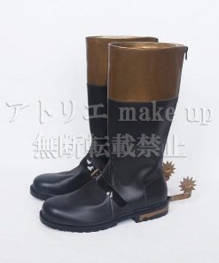 【ディズニー系 美女と野獣 コスプレ シューズ】ガストン ブーツ アニメ ゲーム 映画 コスチューム オーダーメイド