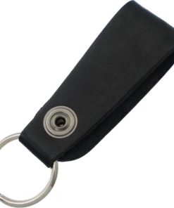 (9月)サファイア アンティークゴールド 六字大明呪 梵字 ブラックレザー キーホルダー 誕生石 六字真言