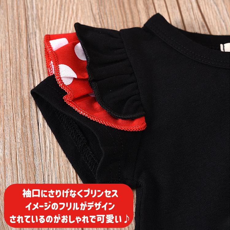 ハロウィン 仮装 子供 コスプレ 衣装 キッズ ベビー プリンセス ドット 水玉柄 ワンピース コスチューム 女の子 女児 スカート プレゼント - 画像 (4)