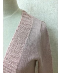 23区 23区　ピンク Vネックニット