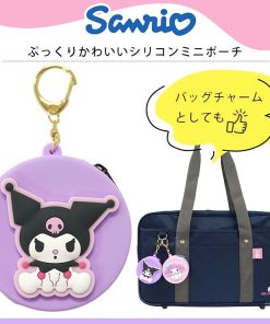 sanrio サンリオ シリコン ポーチ 小銭入れ キーホルダー キティ クロミ シナモロール ハンギョドン マイメロ コインケース エアポッズ ケース
