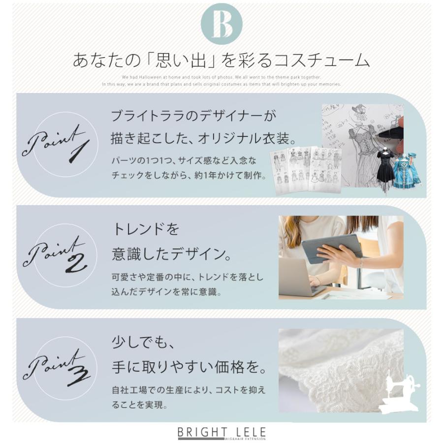 Brightlele ハロウィン コスプレ 衣装 魔女 ゴスロリ 仮装 大人 女性 可愛い ハロウィンコスプレ レディース メイド服 ドレス メイド ゴシック 魔法少女 ミニ丈 ミニ FKR