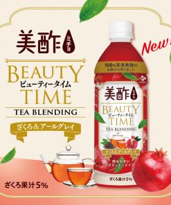 美酢 【公式】美酢 BEAUTY TIME ざくろ&アールグレイ ドリンク ペットボトル ミチョ 飲む酢 飲むお酢 お酢 ジュース みちょ 常温 果実酢