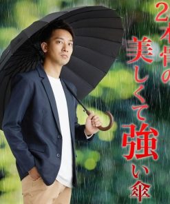 LAD WEATHER 傘 メンズ レディース 屈強な24本骨 大きい 雨傘 折れない 風に強い 日傘 長傘 uvカット