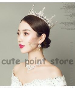 ウェディング小物 アクセサリー 2022新作 ブライダル小物 上品 ティアラ ネックレス ピアス/イヤリング 3点セット 結婚式 花嫁 パーティー 披露宴 二次会