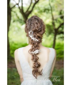 ブライダル アクセサリー ヘッドドレス ヘアアクセサリー ヘアコームセット 結婚式 ウェディング