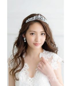 キラキラ ティアラ ブライダル アクセサリー ヘッドドレス ヘアアクセサリー ヘッドアクセサリー ウェディング 結婚式
