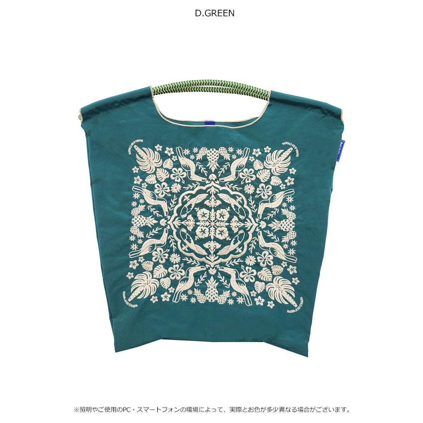 Ball&Chain 送料無料 ボールアンドチェーン 正規品 HAWAII BANDANA Mサイズ バッグ エコバッグ トートバッグ 刺繍 ギフト A4 301062 - 画像 (2)