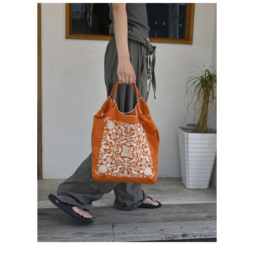 Ball&Chain 送料無料 ボールアンドチェーン 正規品 HAWAII BANDANA Mサイズ バッグ エコバッグ トートバッグ 刺繍 ギフト A4 301062 - 画像 (5)