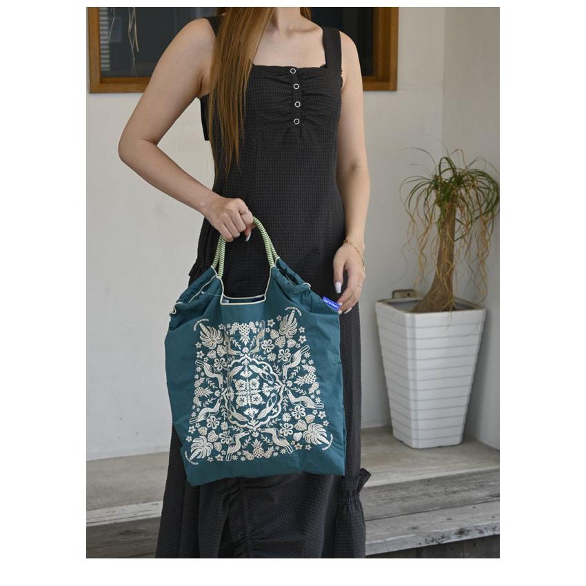 Ball&Chain 送料無料 ボールアンドチェーン 正規品 HAWAII BANDANA Mサイズ バッグ エコバッグ トートバッグ 刺繍 ギフト A4 301062 - 画像 (8)