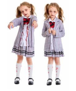 送料無料 ハロウィン衣装 子供用 ゾンビ学生 ヴァンパイア 吸血鬼 男の子 女の子 KIDS キッズ  幼稚園ハロウィン衣装 最新 コスチューム ハロウィーン