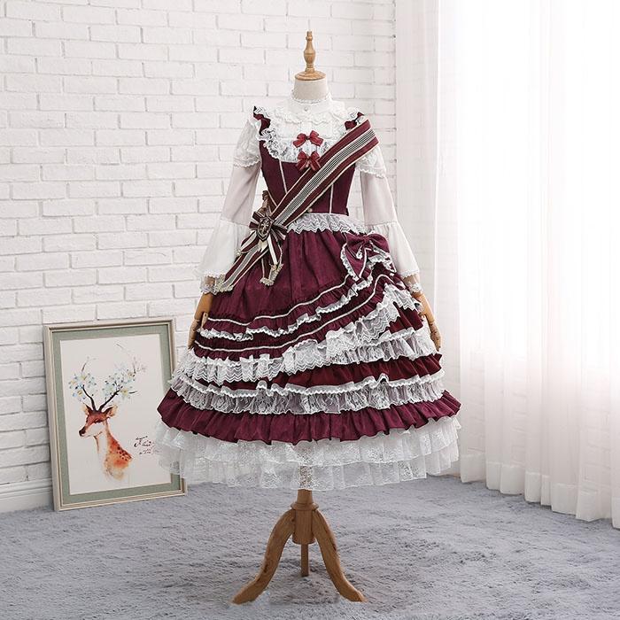 パニエ ボリュームアップパニエ ペチコート チュチュスカートパニエ ホワイト ロリータ風 ドレス用 フリーサイズ リボン付き ふんわり Aライン - 画像 (4)