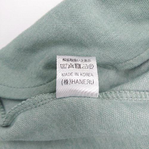 ◇ reca レカ クルーネック 無地 長袖 カットソー サイズF ブルー レディース E - 画像 (4)