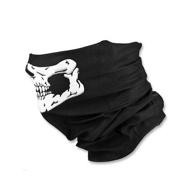 【タイムセール】死神 コスプレ マント コスチューム 手袋 マスク 4点セット 鎌 ハロウィン 仮装 小道具 お化け屋敷 かま 骸骨 お面 ホラー 4点セット 肝試し - 画像 (4)