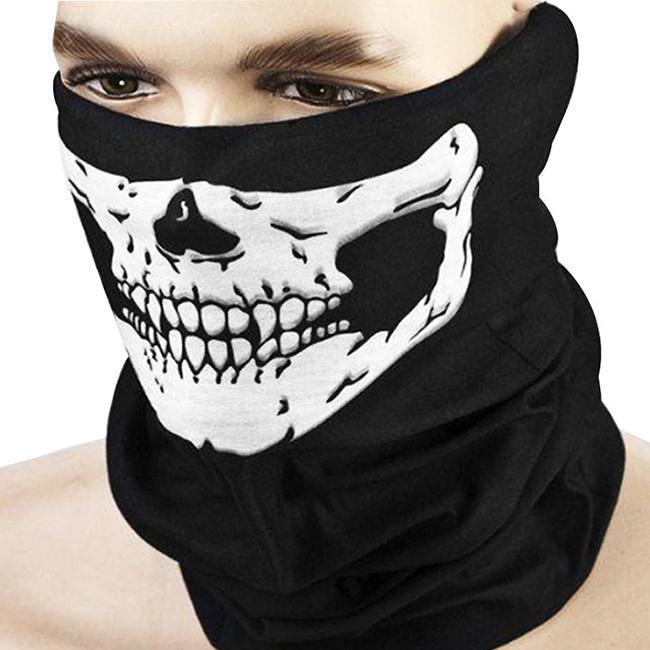 【タイムセール】死神 コスプレ マント コスチューム 手袋 マスク 4点セット 鎌 ハロウィン 仮装 小道具 お化け屋敷 かま 骸骨 お面 ホラー 4点セット 肝試し - 画像 (7)