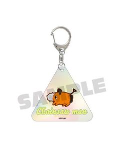 cm-0014-09　【チェンソーマン】アクリルキーホルダー【オーロラ】【ポチタ】【アニメ】【推し】【推し活】【スーパーデフォルメ】【SDイラスト】【キーホルダ…