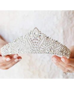 SWEETV Anastasia Tiaras and Crowns for Women, Wedding Tiara Bride, Rhin