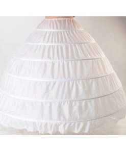 【大特価】パニエ大人用ウエディングドレス用パニエ/プリンセスライン/6本ワイヤー入り/Aライン/ハードチュール/ボリュームブライダル小物