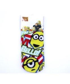 【送料無料】 ジュニアミニオンズソックス(19-21ｃｍ)(3足セット) / みっとめるへん社