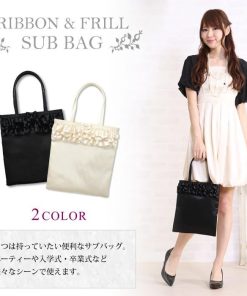 KOEISTORE 結婚式 サブバッグ パーティーバッグ 大きめ ブラックフォーマル 黒 安い A4 トート クラッチ 卒業式 入学式 葬式 バッグ ママ 母 ショルダーバッグ 送料無料