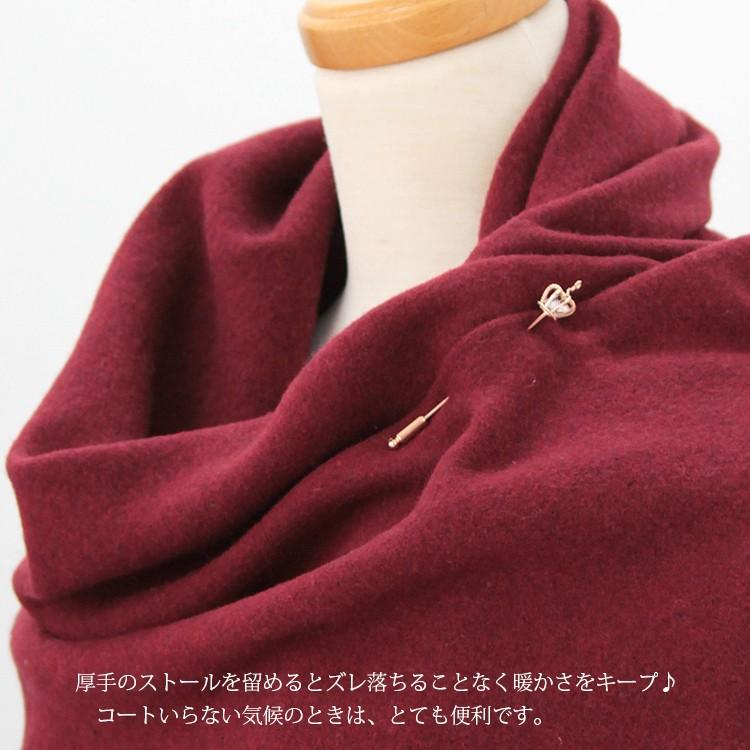 ラペルピン スティック 型 レディース メンズ ストール留め ストールピン クラウン 王冠 スワロフスキー f7 卒園式 入園式 クリスマス - 画像 (5)