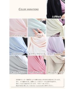 結婚式 大判 ストール ショール レディース 春 夏 秋 用 コットン 綿 混 無地 全10色 ブライダル お呼ばれ 発表会 a5 クリスマス