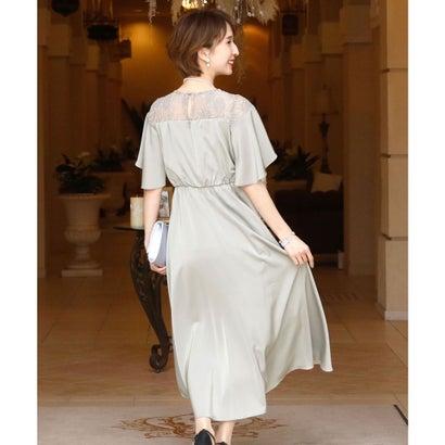 PourVous プールヴー ワンピースドレスフィッシュテールロング&袖ありセレモニーフォーマル ワンピース パーティードレス 20代 30代 40代 - 画像 (3)