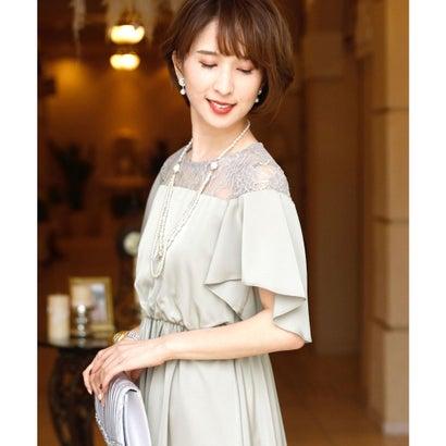 PourVous プールヴー ワンピースドレスフィッシュテールロング&袖ありセレモニーフォーマル ワンピース パーティードレス 20代 30代 40代 - 画像 (4)