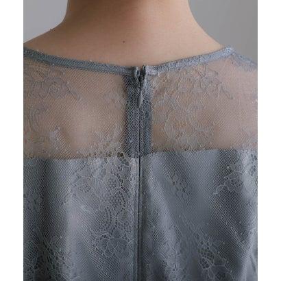 PourVous プールヴー ミモレ丈&袖ありフォーマルカフススリーブセレモニー結婚式パーティードレス ワンピース 20代 30代 40代 (ブラウン - 画像 (7)