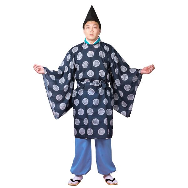 お内裏様 おだいりさま ひな祭り ひな人形 コスプレ 衣装 お祝い 桃の節句 七夕 和装 メンズ 大人用 - 画像 (3)