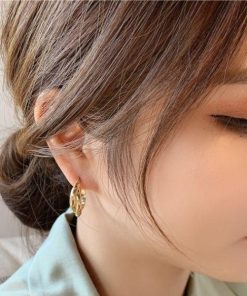 ピアス 18金 アレルギー対応 フープピアス シンプル つけっぱなし レディース 結婚式 冠婚葬祭 入学式 卒業 卒園 上品