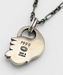 質屋 GEORG JENSEN ジョージジェンセン ネックレス 1999 イヤーペンダント ローズクォーツ 約13.4g アクセサリー yo687 みいち質店